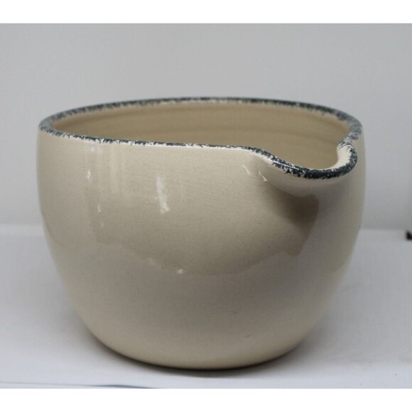 Casey Pottery Marshall Texas  Stoneware Daisy Bowl 1995 Design USA - Picture 9 of 11